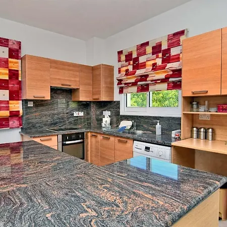 200m To The Coral Bay Strip, Large Pool Villa Peyia